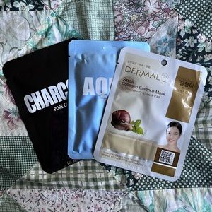 Set of 3 sheet masks